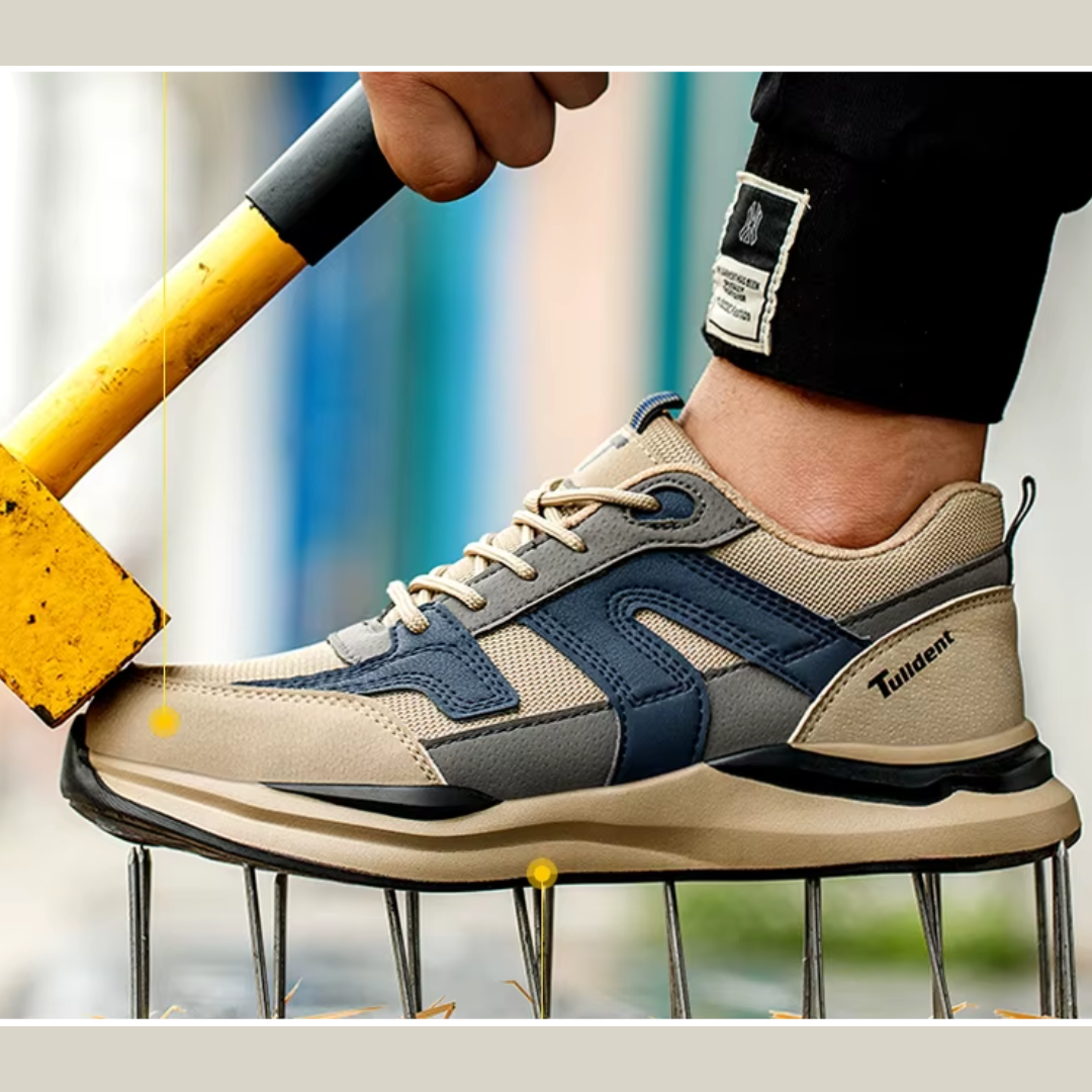 Männer Sommer Luftkissen Sicherheitschuhe