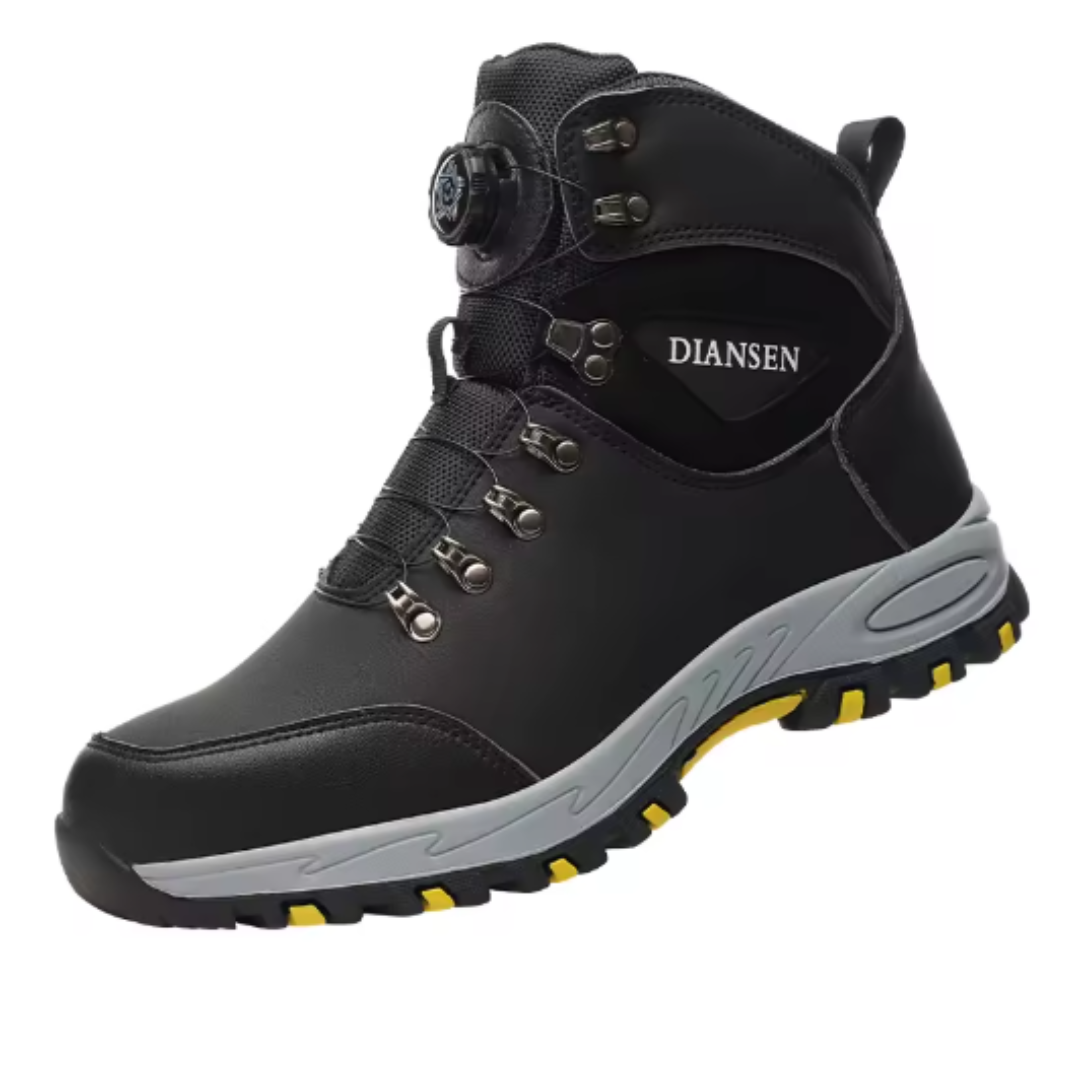 Männer Drehverschluss Taktisch Stahlkappe Stiefel