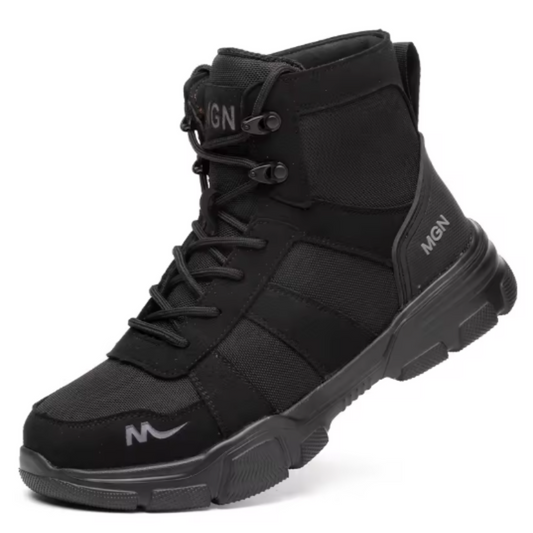 Unisex Robuste Taktische Stahl Schutz Arbeitsstiefel