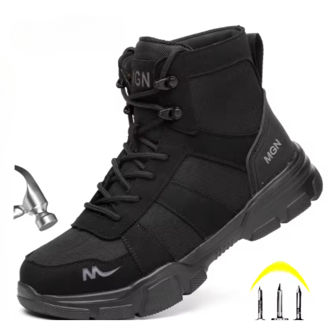 Unisex Robuste Taktische Stahl Schutz Arbeitsstiefel