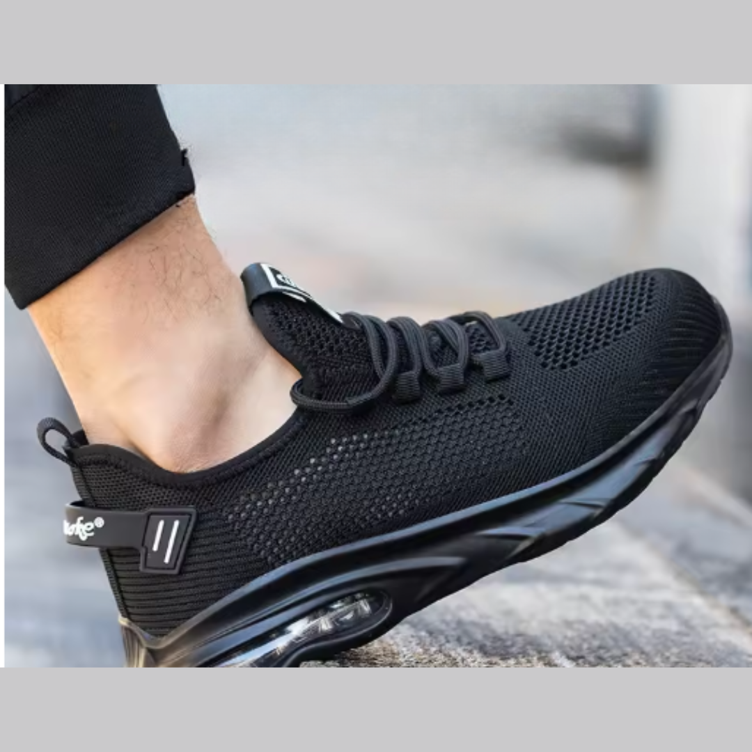 Männer Leichte Schutz Stahlkappe Sneaker