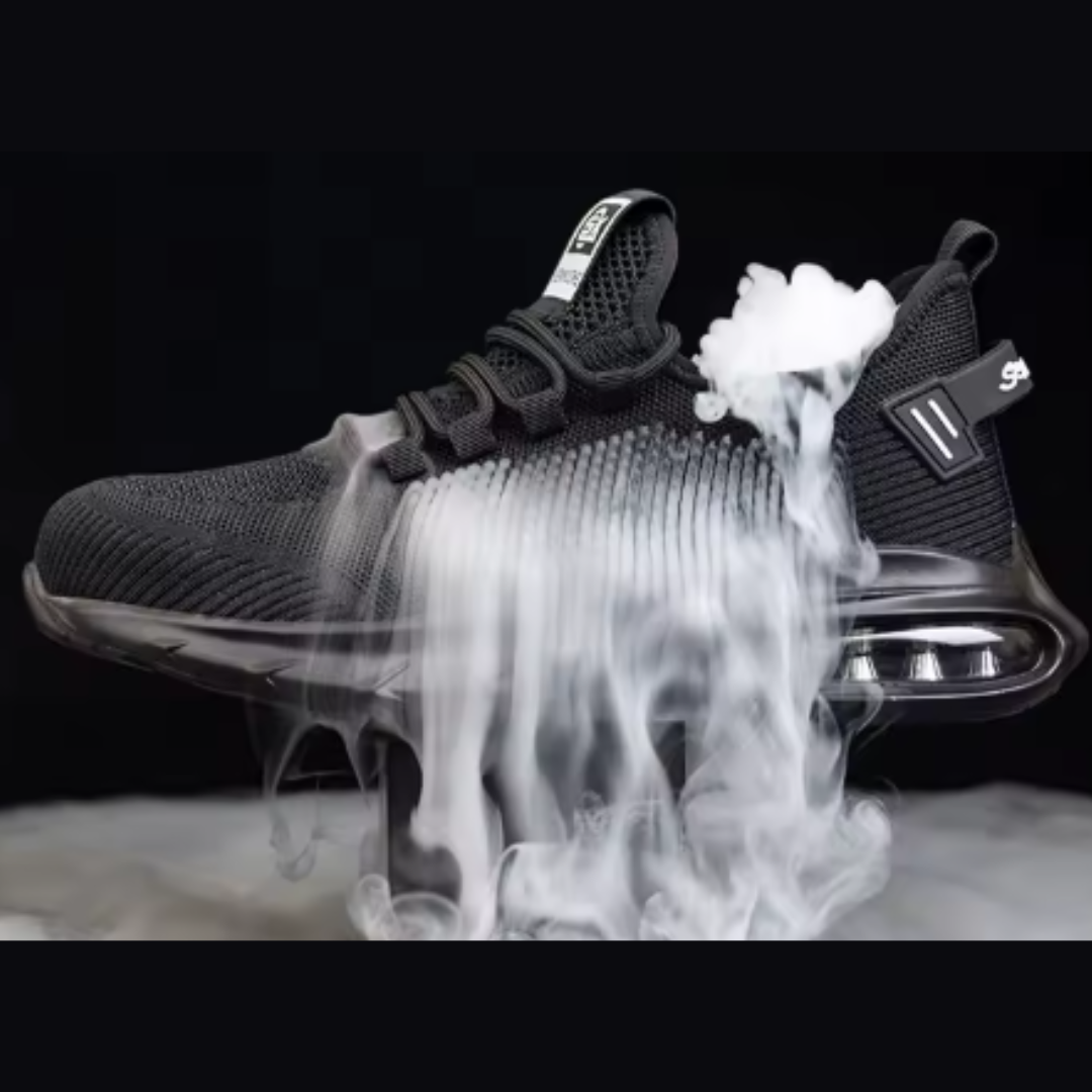 Männer Leichte Schutz Stahlkappe Sneaker