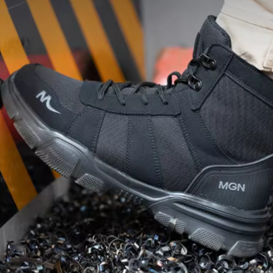Unisex Robuste Taktische Stahl Schutz Arbeitsstiefel