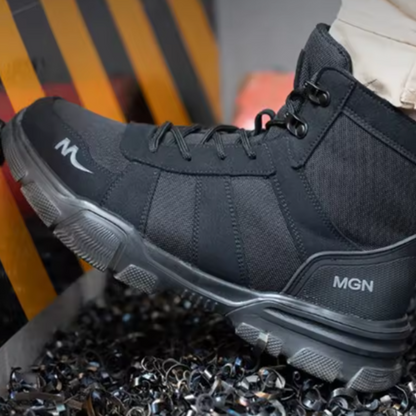 Unisex Robuste Taktische Stahl Schutz Arbeitsstiefel
