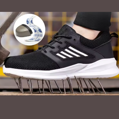Männer Leicht Stahlkappe Sicherheits Turnschuhe