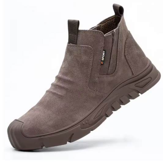 Männer Robuste Leichte Stahlkappe Arbeitsstiefel