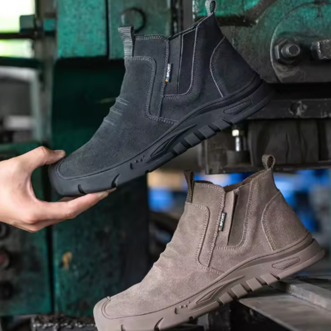 Männer Robuste Leichte Stahlkappe Arbeitsstiefel