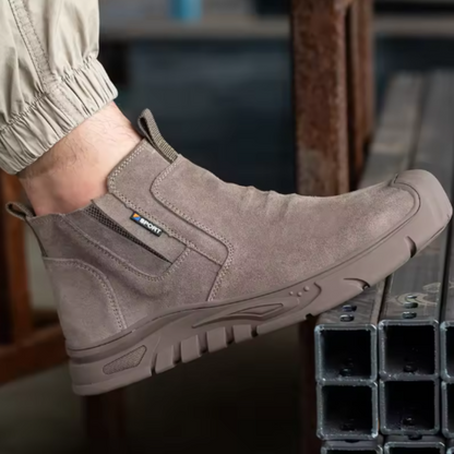 Männer Robuste Leichte Stahlkappe Arbeitsstiefel