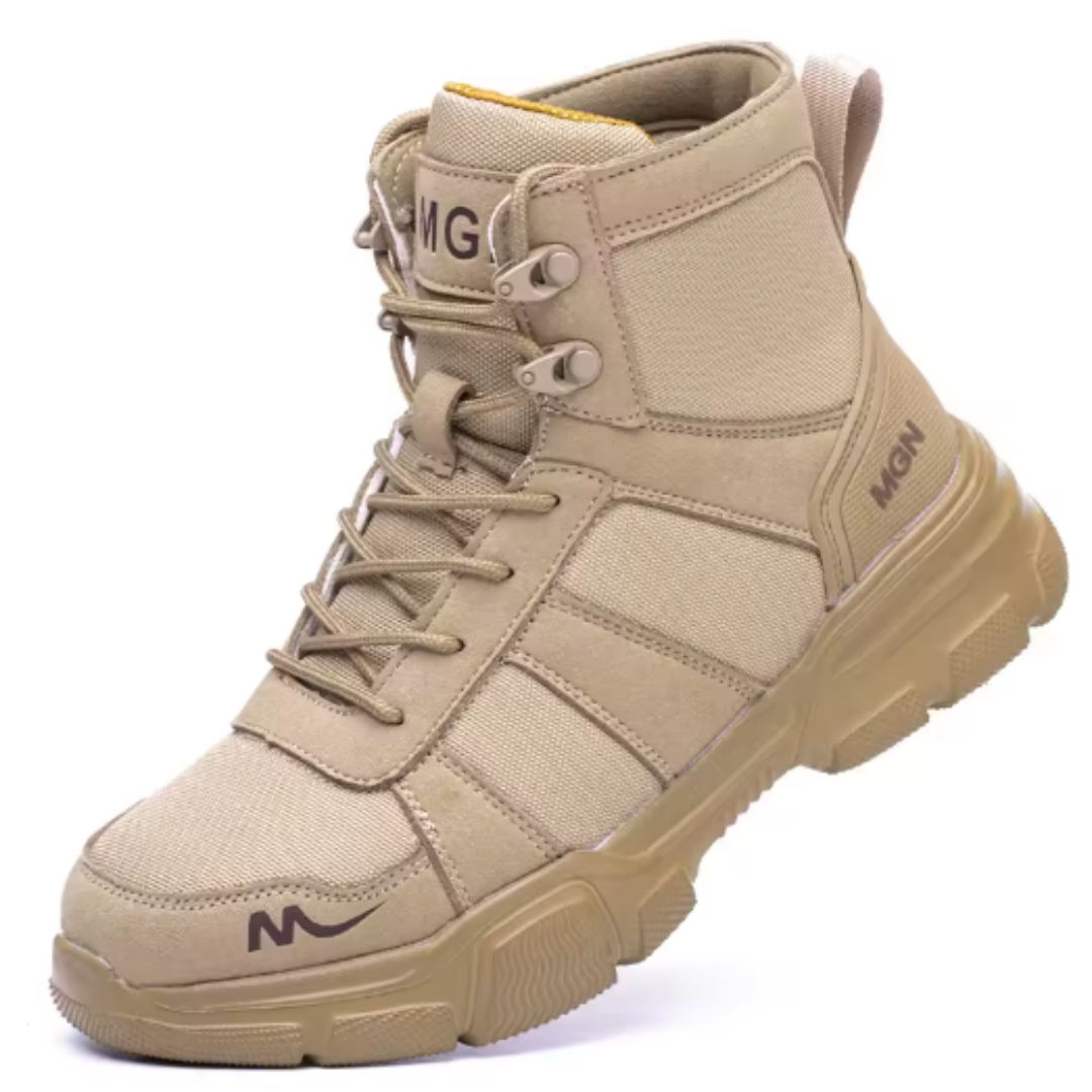 Unisex Robuste Taktische Stahl Schutz Arbeitsstiefel