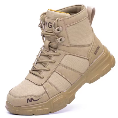 Unisex Robuste Taktische Stahl Schutz Arbeitsstiefel