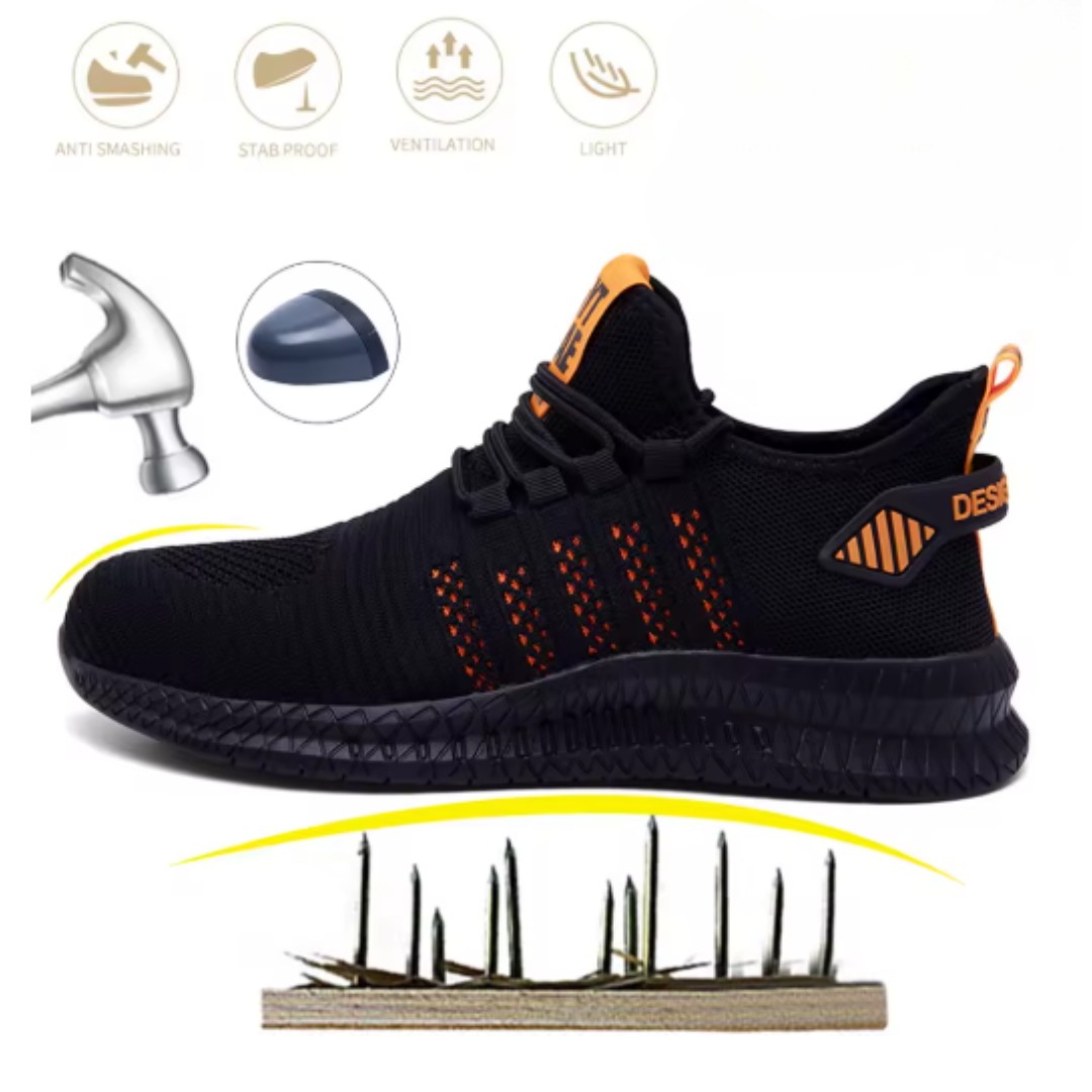Unisex Robuste Schutz Taktische Stahl Arbeitsstiefel