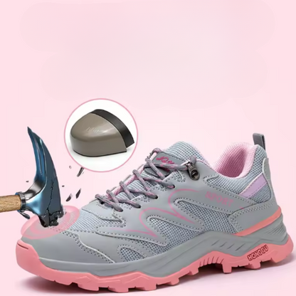 Frauen Leichte Stahlkappen Schutzschuhe