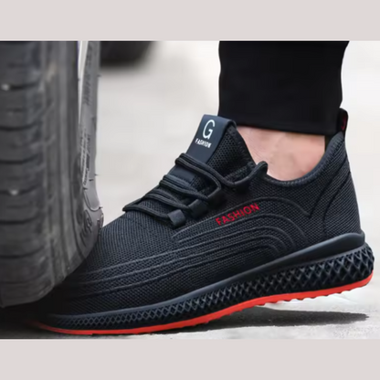 Unisex Mesh Stahlkappe Sicherheitsschuhe