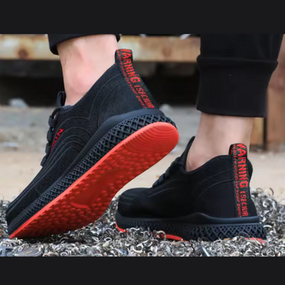 Unisex Mesh Stahlkappe Sicherheitsschuhe