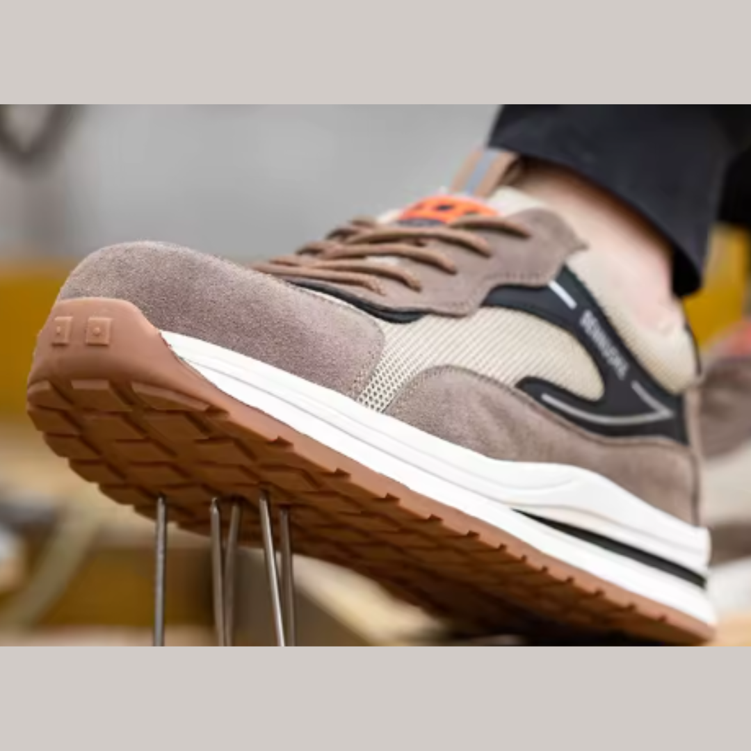 Männer Leichte Schutz Stahlkappe Sneakers